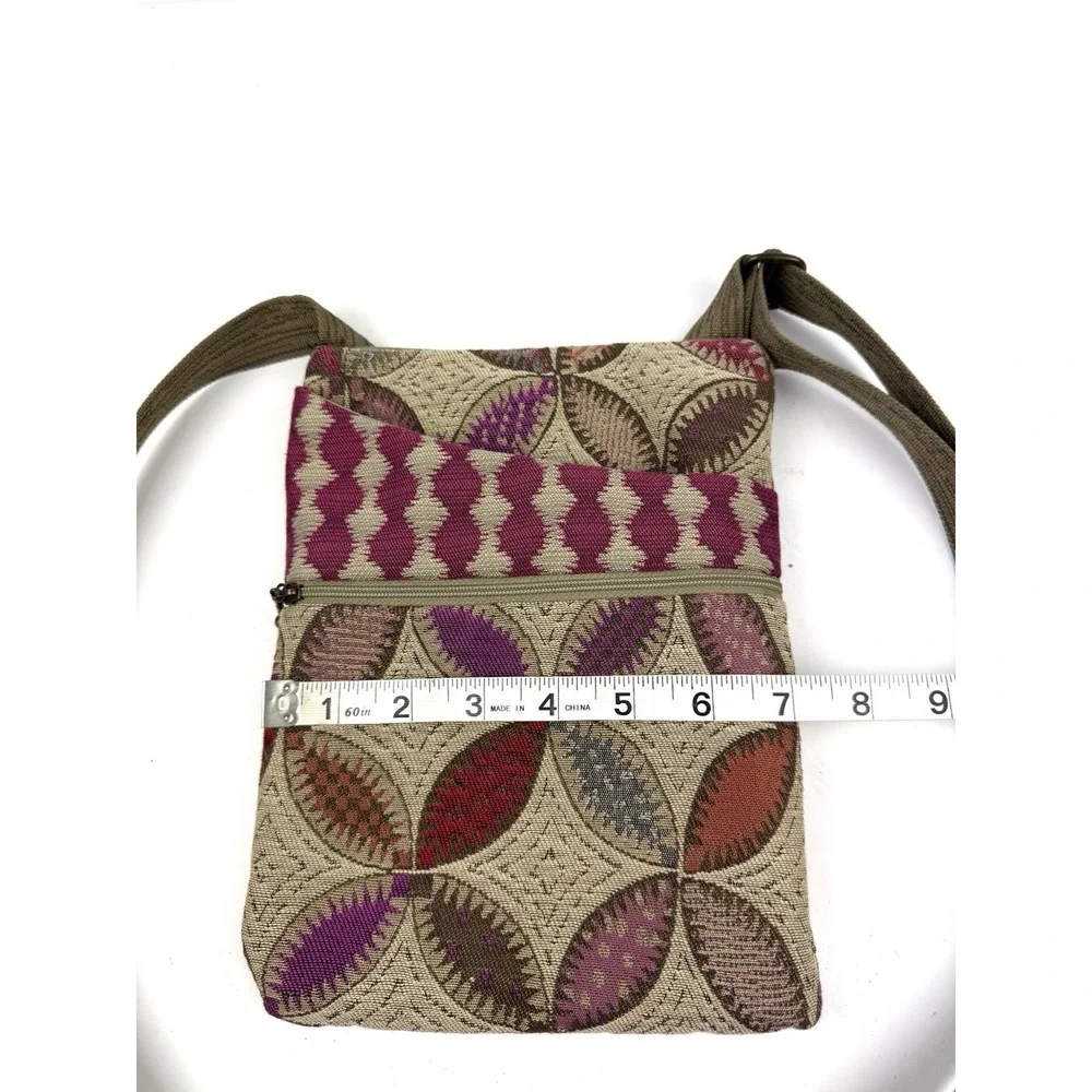Maruca Spree Crossbody Bag Floral Tapestry Handbag Pouch Handmade Colorado New